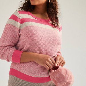 HTF Anthropologie Maeve Paulina Striped Sweater